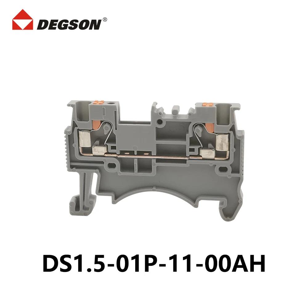 DEGSON DS1.5-01P-11-00ZH/AH Ǫ  ö Ÿ ͹̳   ƮƮ, NS35 DIN Ǵн Ʈ PT1.5, 10 